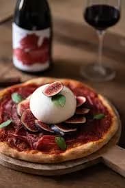 Pizza Burrata Figues